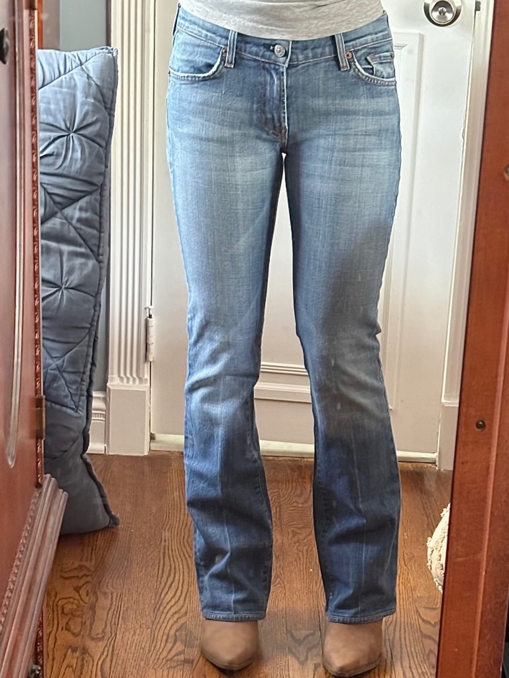 7 For All Mankind Low Rise Bootcut Jeans Made in USA Size 29